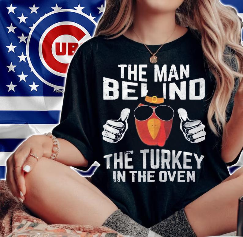 Thanksgiving Pregnancy Shirt Turkey In Oven Funny Dad To Be Shirt t-shirt
