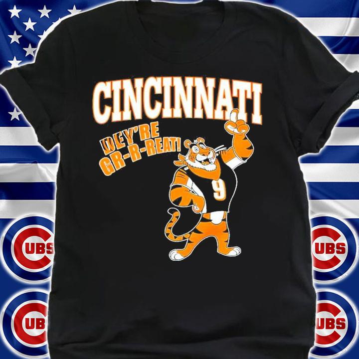 Cincinnati Bengals Dey're Gr-R-Reat Shirt t-shirt shirt