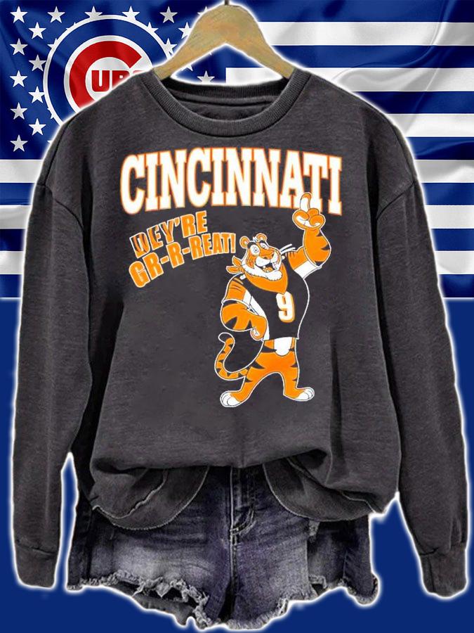 Cincinnati Bengals Dey're Gr-R-Reat Shirt t-shirt sweatshirt
