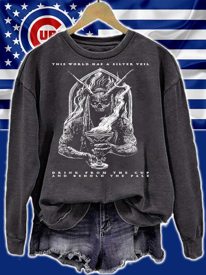 Malakai Black Dark Truth This World Has A Silver Veil Drink From The Cup And Behold The Pale T-Shirt t-shirt