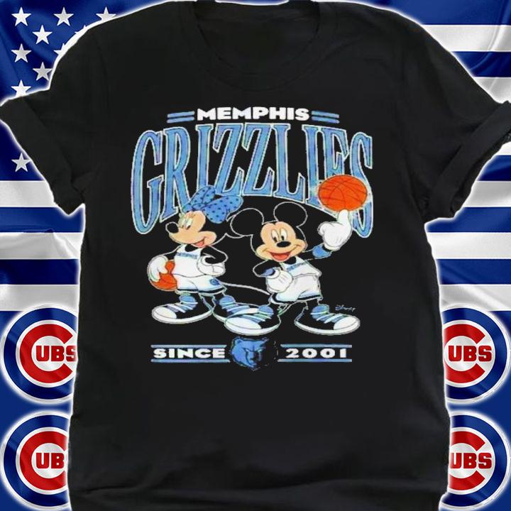 Mickey Mouse And Minnie Mouse Memphis Grizzlies Since 2001 Shirt t-shirt