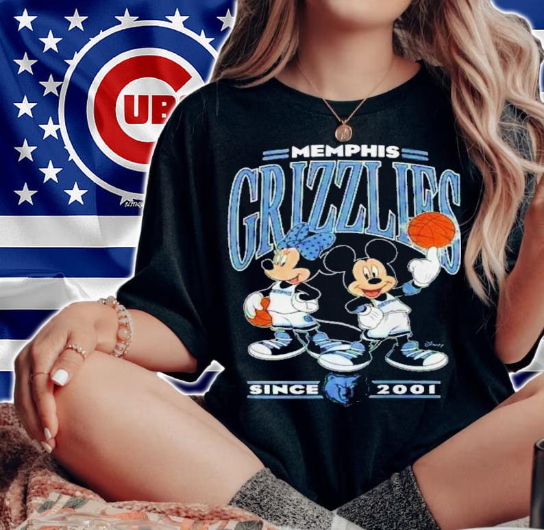 Mickey Mouse And Minnie Mouse Memphis Grizzlies Since 2001 Shirt t-shirt