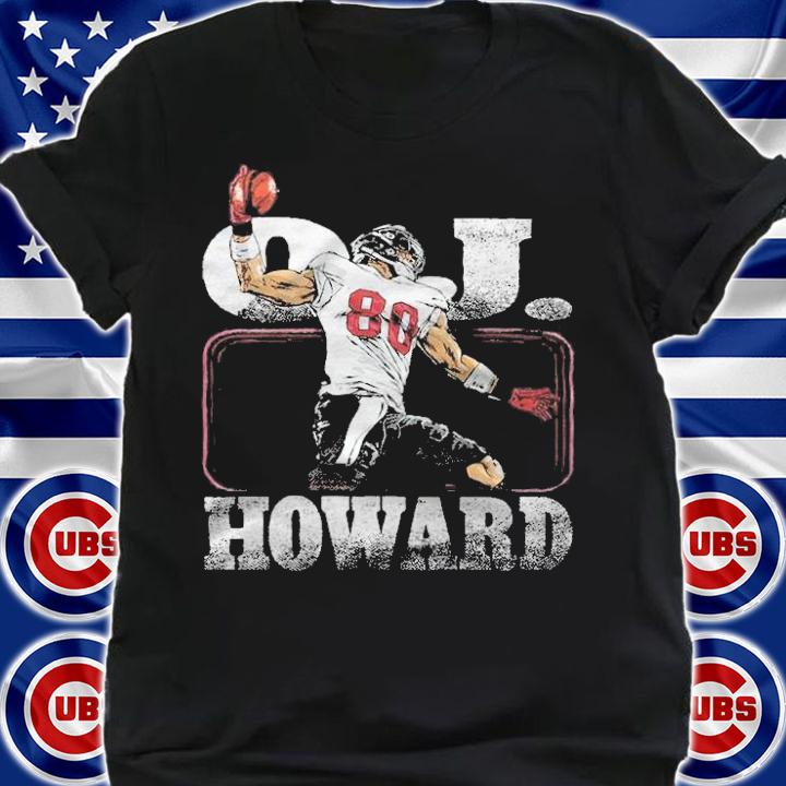O.J. Howard TD Spike Tampa Bay Football Shirt t-shirt shirt