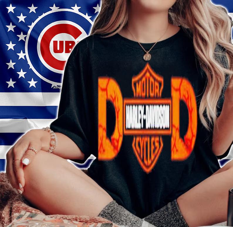 Dad Motor Cycles Harley-Davidson Shirt t-shirt woman shirt