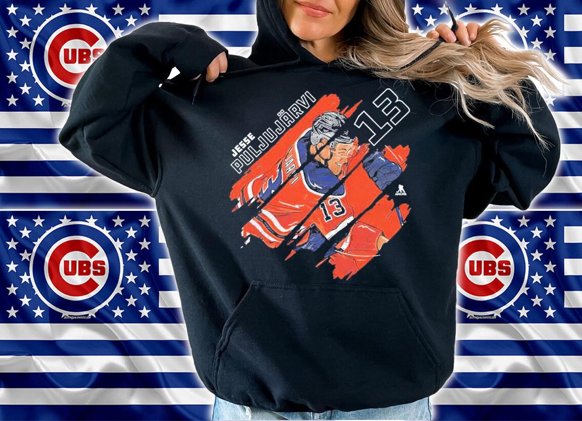 Jesse Puljujarvi Edmonton Stripes Hockey Shirt t-shirt