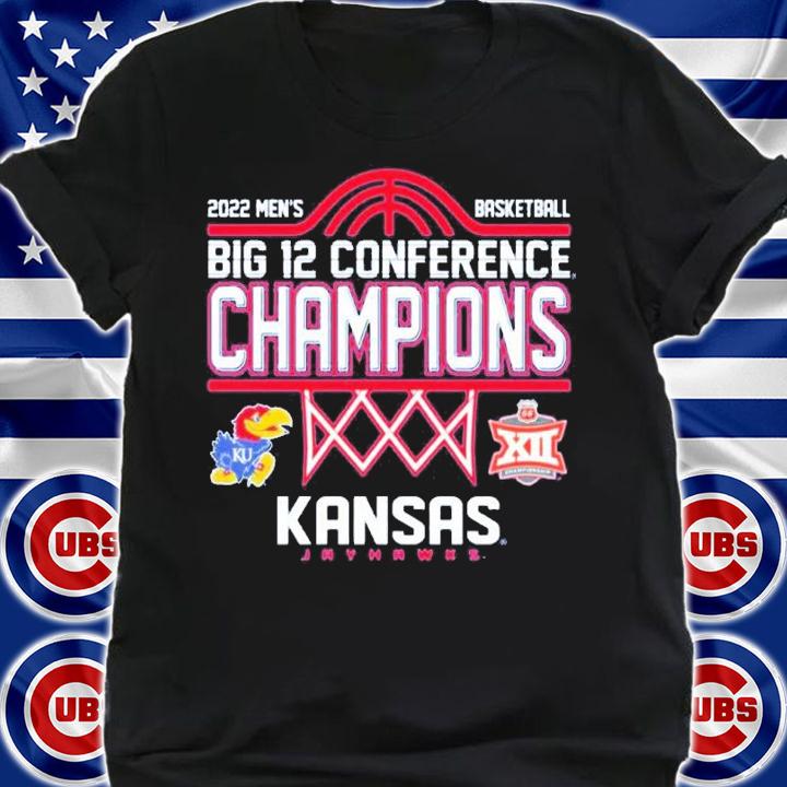 Kansas Jayhawks 2022 Big 12 Men's Basketball Conference Tournament shirt t-shirt shirt