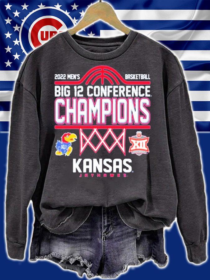 Kansas Jayhawks 2022 Big 12 Men's Basketball Conference Tournament shirt t-shirt sweatshirt