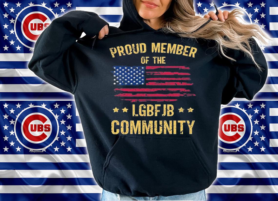 Proud Member Of The LGBFJB Community Vintage US Flag T-Shirt t-shirt hoodie