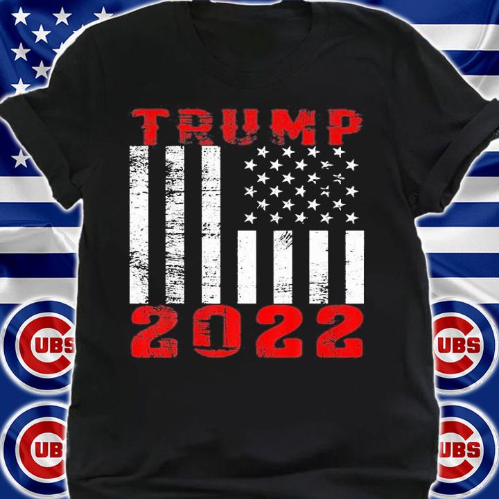 Trump 2022 Vintage American Flag Trump 2022 T-Shirt t-shirt shirt