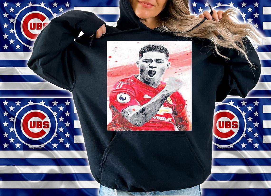 Marcus Rashford Wallpaper Shirt t-shirt hoodie