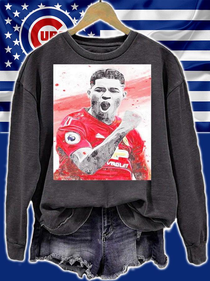 Marcus Rashford Wallpaper Shirt t-shirt sweatshirt