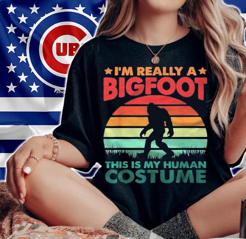 This Is My Human Costume Bigfoot Social Distancing Champion Shirt t-shirt woman shirt