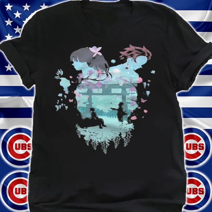 Demon Slayer Tanjiro and Kanao Japanese style T-shirt t-shirt shirt