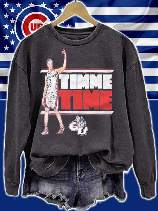 Gonzaga Bulldogs Drew Timme Timme Time T-shirt t-shirt sweatshirt