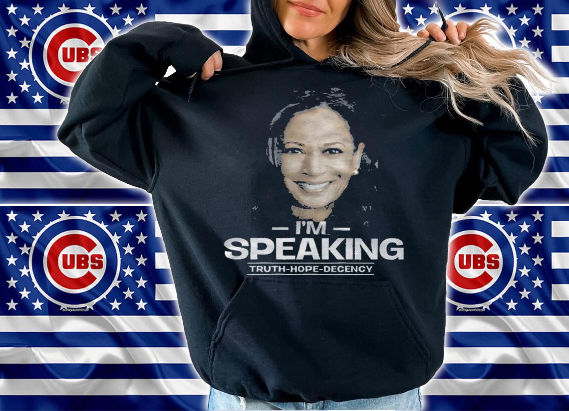 I'm Speaking Truth Hope Decency Kamala Harris Biden T-Shirt t-shirt