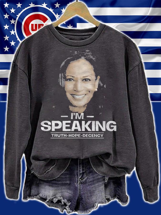 I'm Speaking Truth Hope Decency Kamala Harris Biden T-Shirt t-shirt