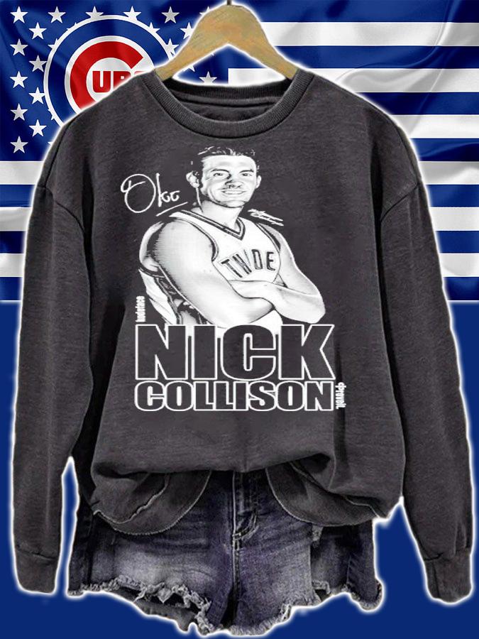 Nick Collison Basketball Signatures Shirt t-shirt sweatshirt