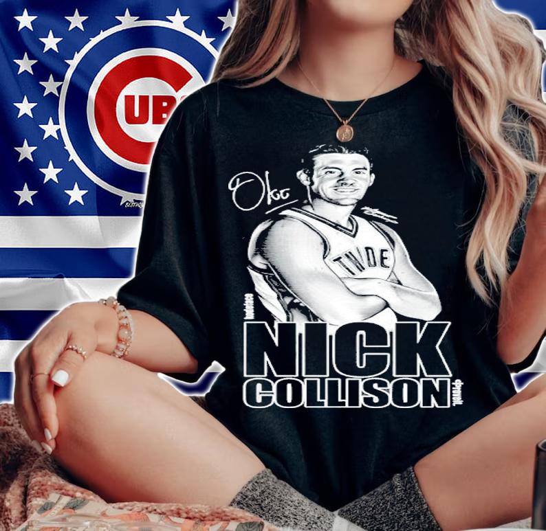 Nick Collison Basketball Signatures Shirt t-shirt woman shirt