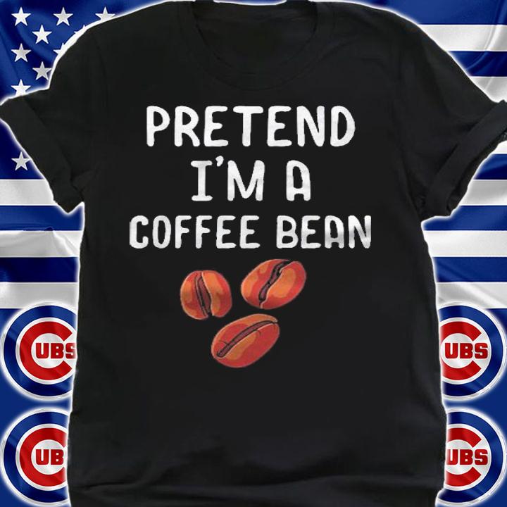 Pretend Im A Coffee Bean Funny Lazy Halloween Costume Shirt t-shirt shirt