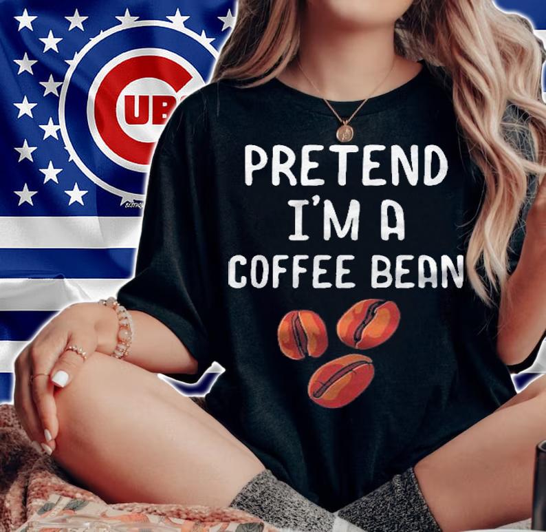 Pretend Im A Coffee Bean Funny Lazy Halloween Costume Shirt t-shirt woman shirt