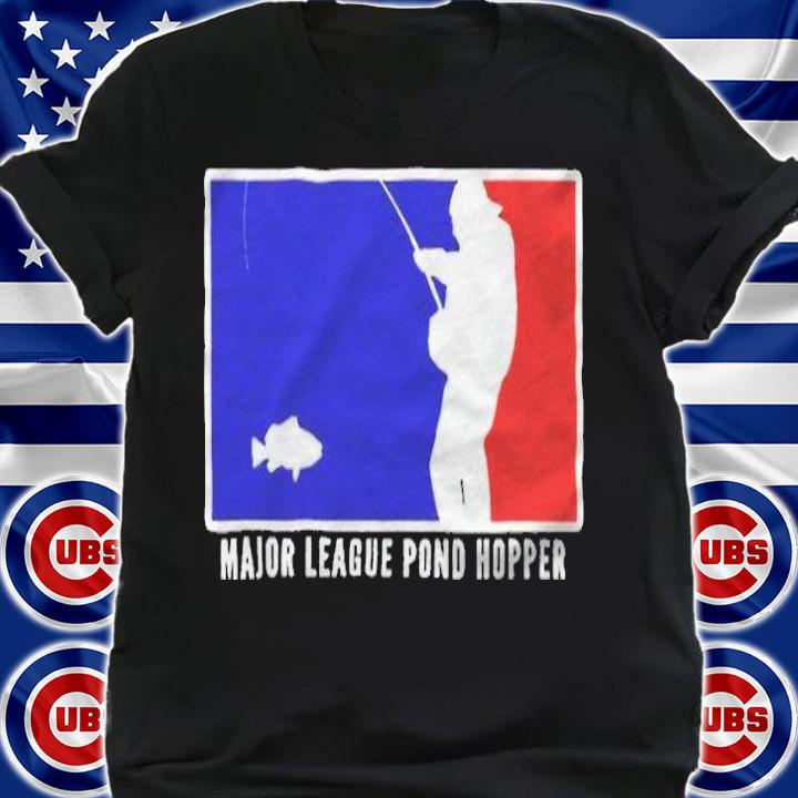 Fishing with norm Major League Pond Hopper logo T-shirt t-shirt shirt