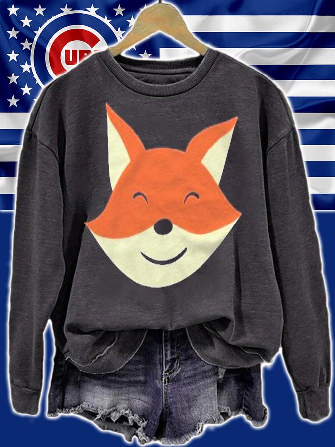 Funny Animal Face Cute Fox Costume For Kids Shirt t-shirt sweatshirt