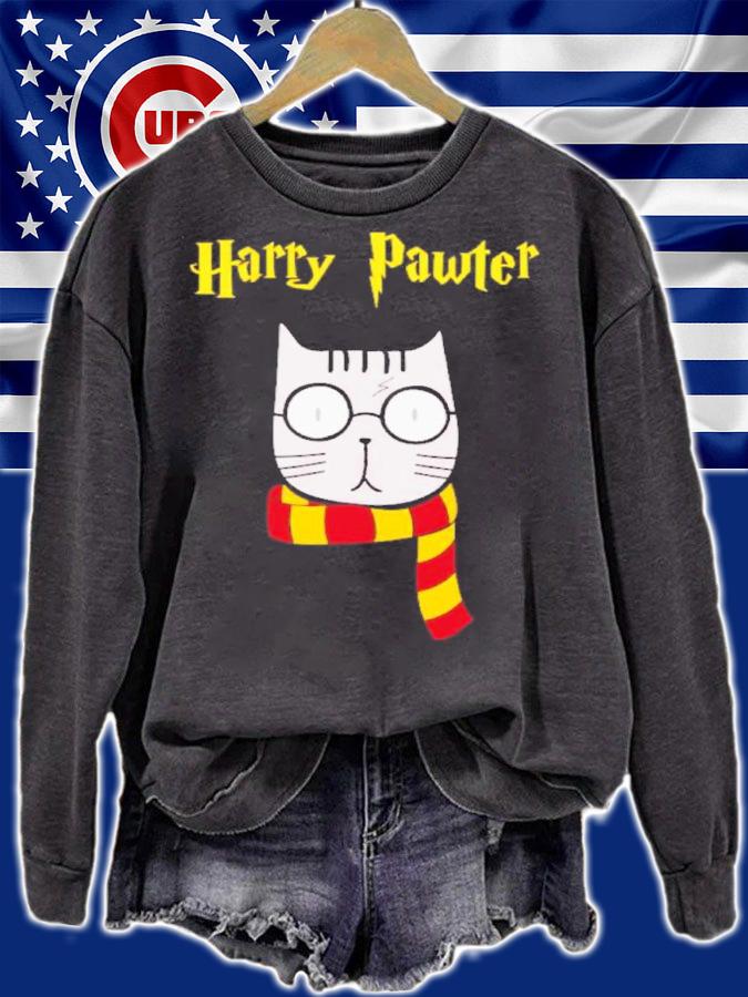 Harry Potter Cat Harry Pawter Shirt t-shirt sweatshirt