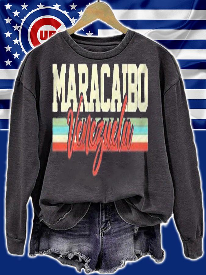 Maracaibo Venezuela Travel Souvenirs Retro Gift Pullover Shirt t-shirt sweatshirt