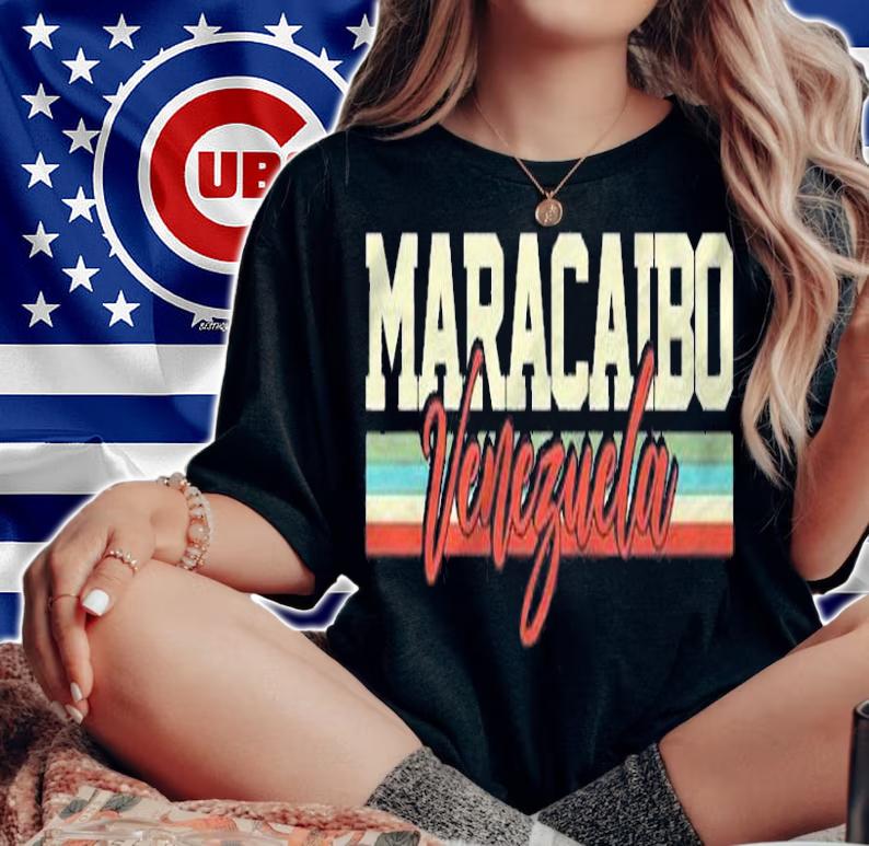 Maracaibo Venezuela Travel Souvenirs Retro Gift Pullover Shirt t-shirt woman shirt