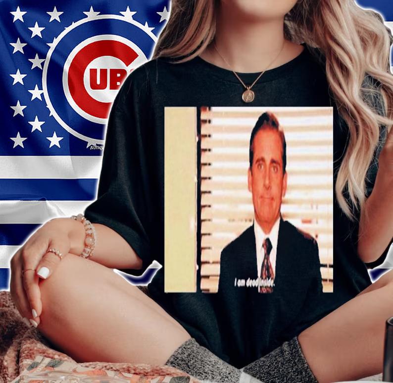 Michael Scott I Am Dead Inside Shirt t-shirt woman shirt