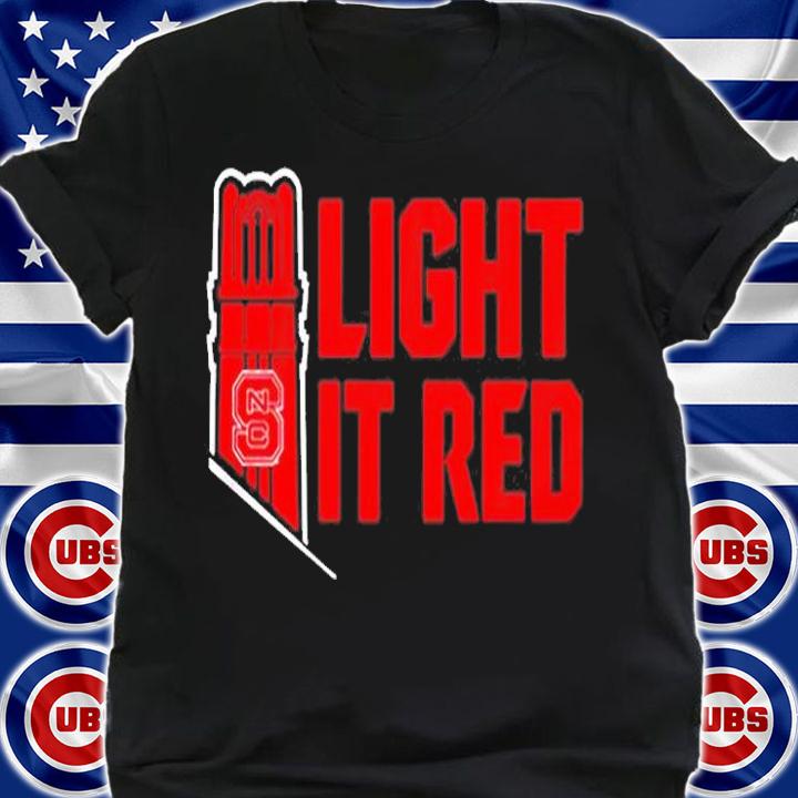 Nc State Light It Red T-Shirt t-shirt