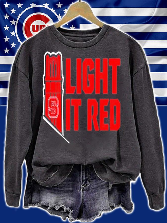 Nc State Light It Red T-Shirt t-shirt
