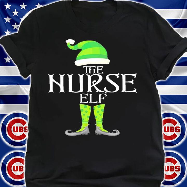 The Nurse Elf Matching Christmas Party Shirt t-shirt