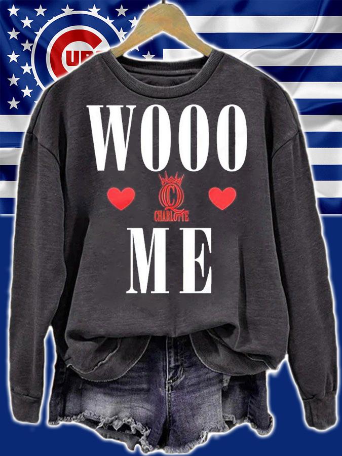 Charlotte Flair Valentine's Day Woo Me Shirt sweatshirt
