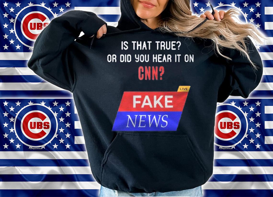 Funny Anti Biden Conservative Fake News Shirt hoodie