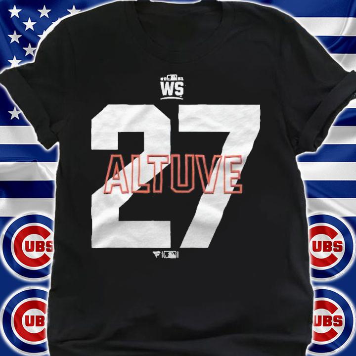 Houston Astros Jose Altuve 2021 World Series Bound Closer Name & Number T-Shirt shirt