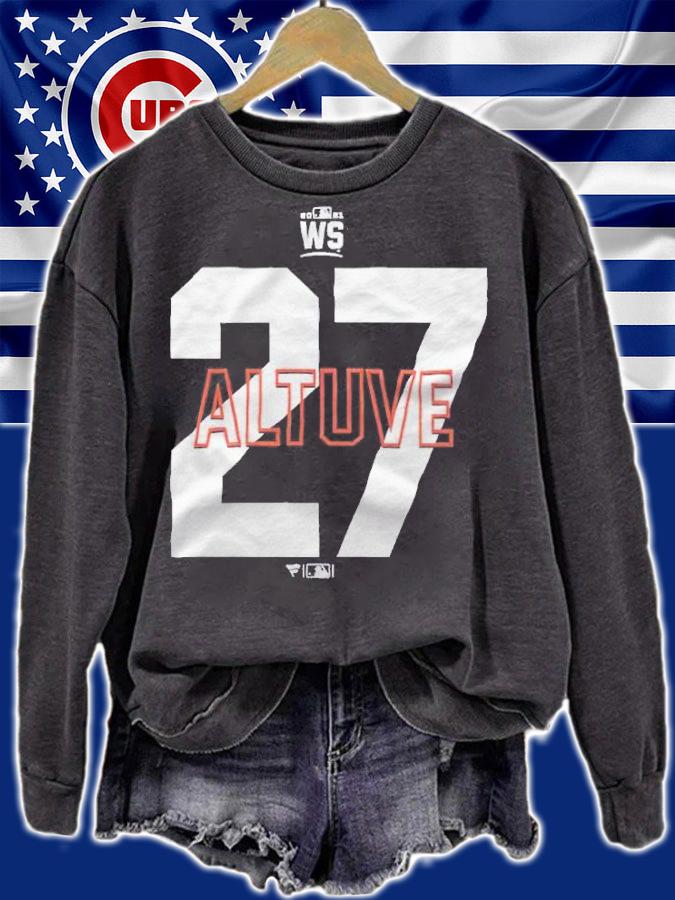 Houston Astros Jose Altuve 2021 World Series Bound Closer Name & Number T-Shirt sweatshirt