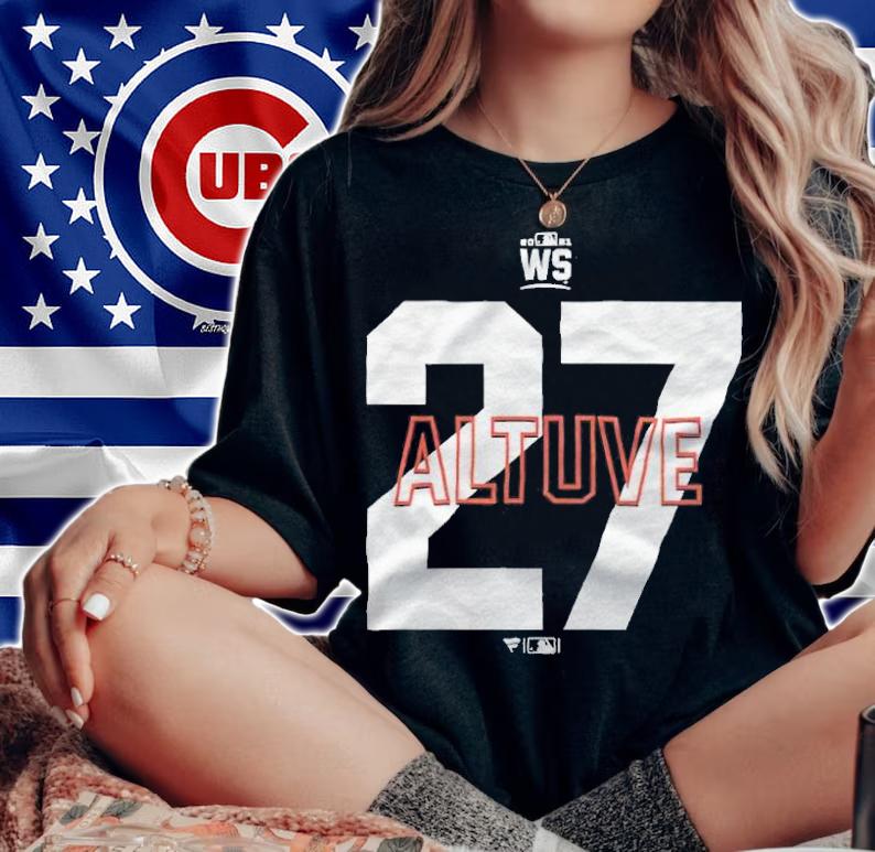 Houston Astros Jose Altuve 2021 World Series Bound Closer Name & Number T-Shirt woman shirt