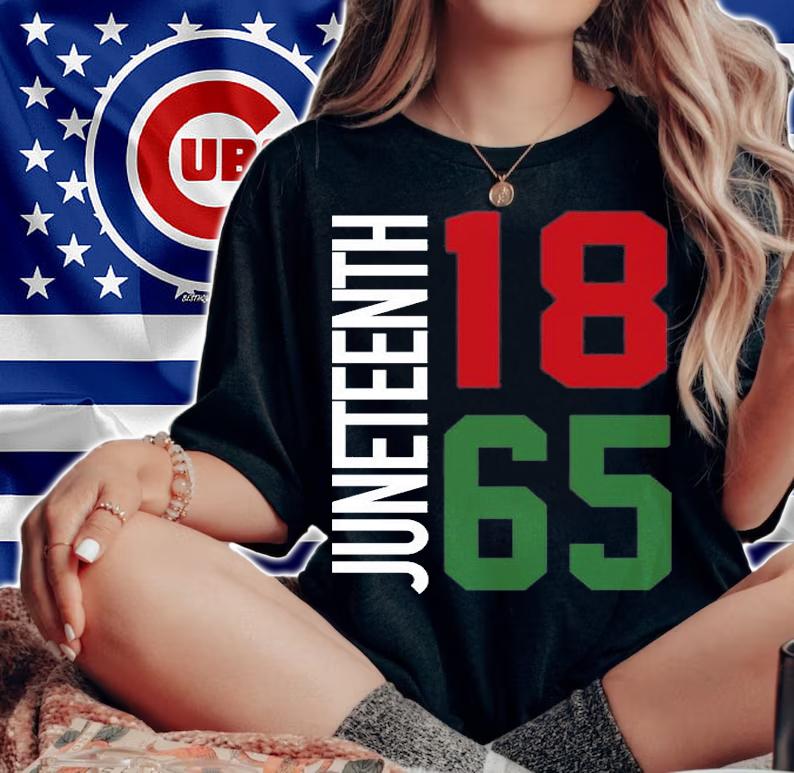 Juneteenth Jersey 1865 T-Shirt
