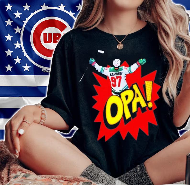 Minnesota Wild Hockey Lodge Kirill Kaprizov Black Ops Shirt woman shirt