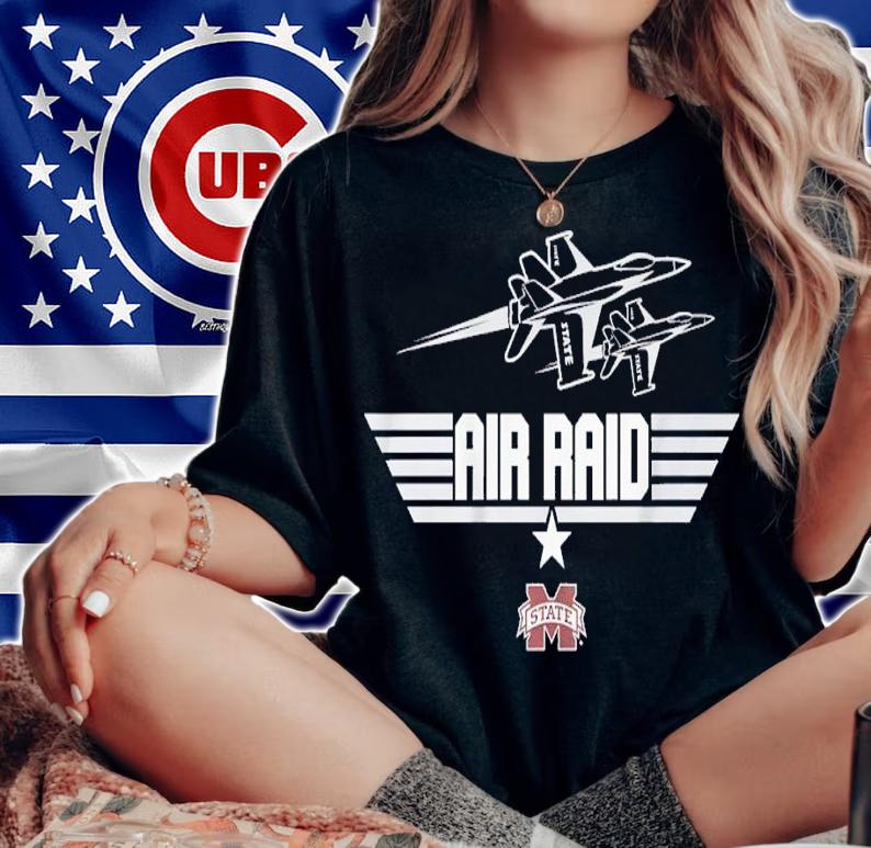 Mississippi State Air Raid Shirt woman shirt