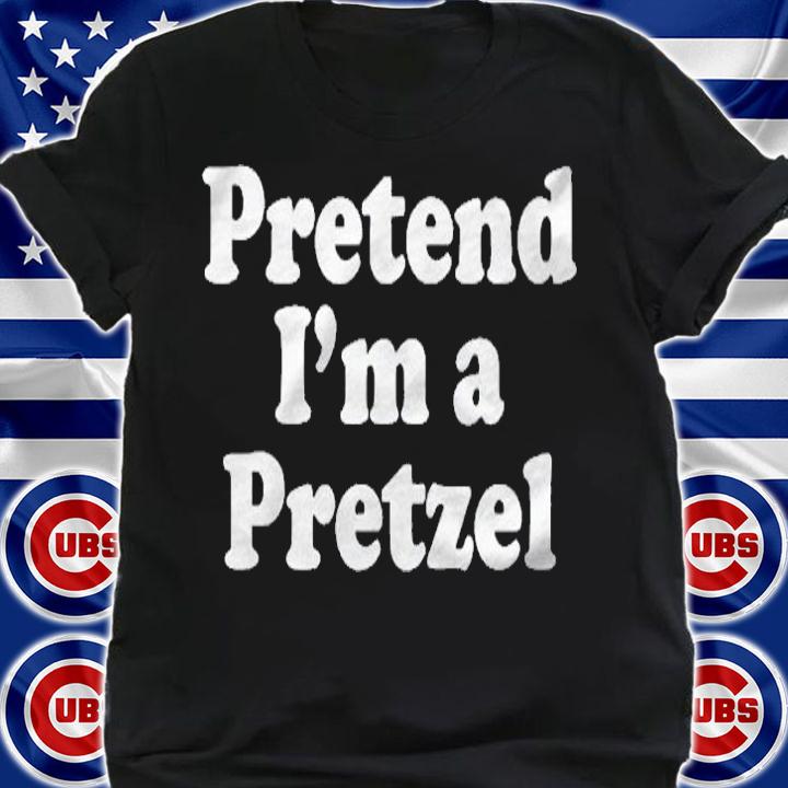 Pretend Im A Pretzel Funny Lazy Easy Halloween Costume Shirt shirt