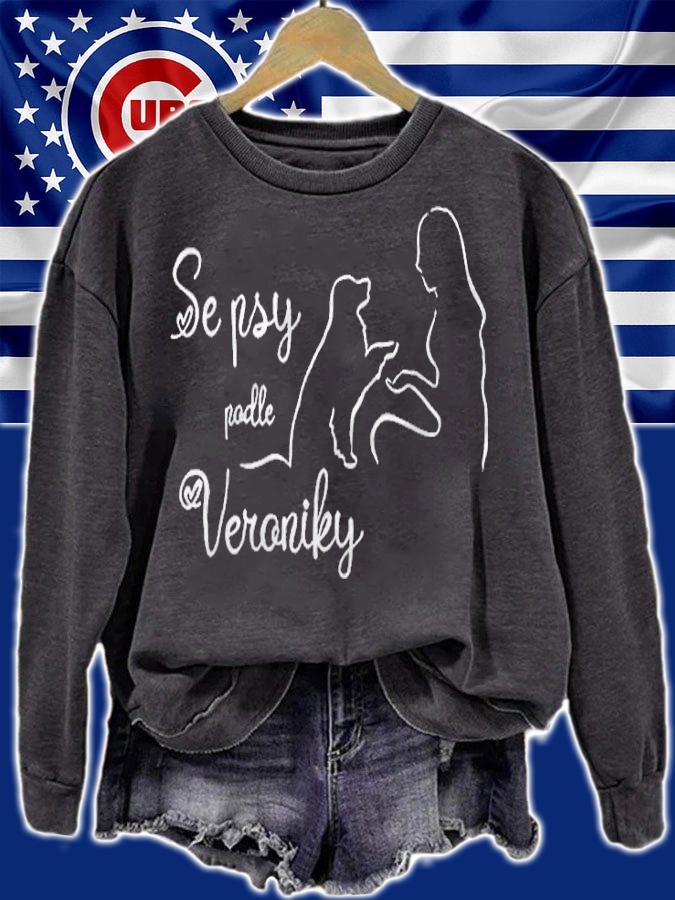 Se Psy Podle Veroniky T-shirt sweatshirt
