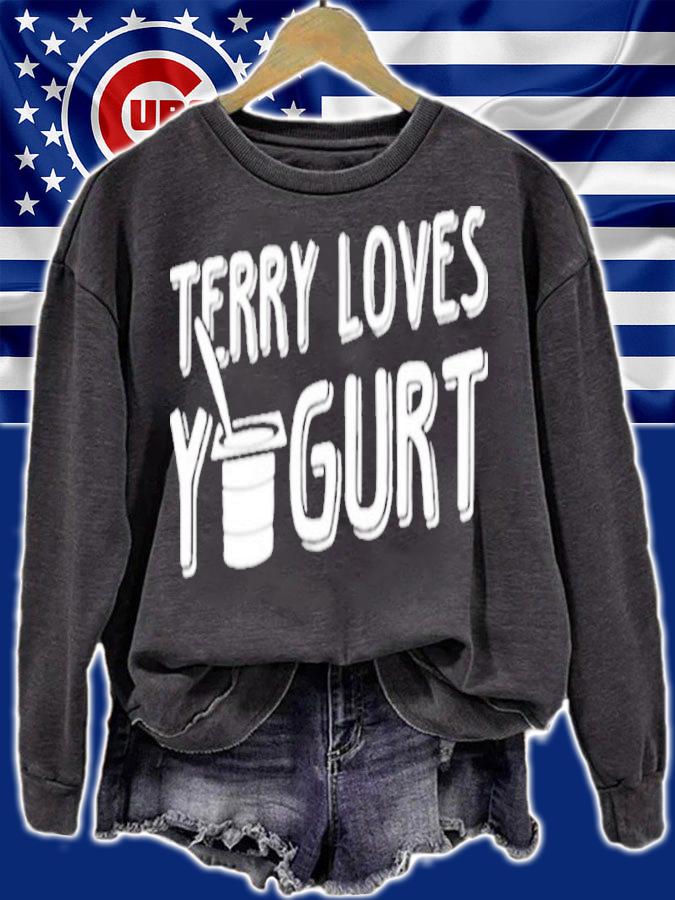 Terry Loves Yoghurt Shirt sweatshirt
