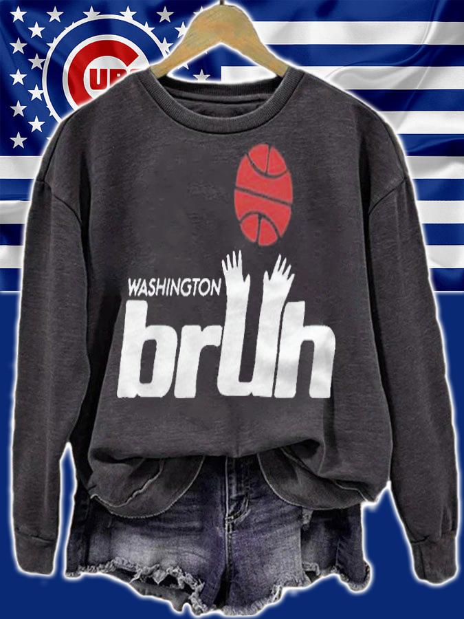Washington Baseball Bruh T-shirt sweatshirt