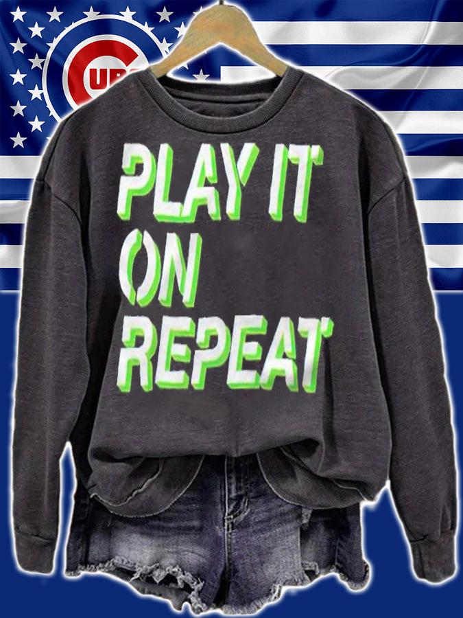 Derivakat play it on repeat T-shirt