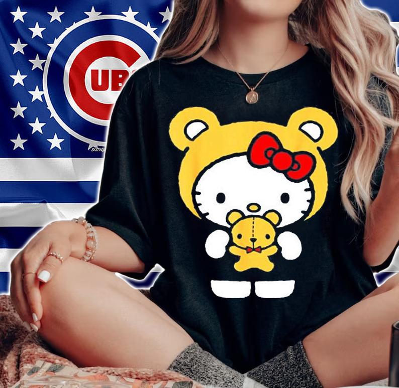 Hello Kitty Teddy Bear Dress Up T-Shirt