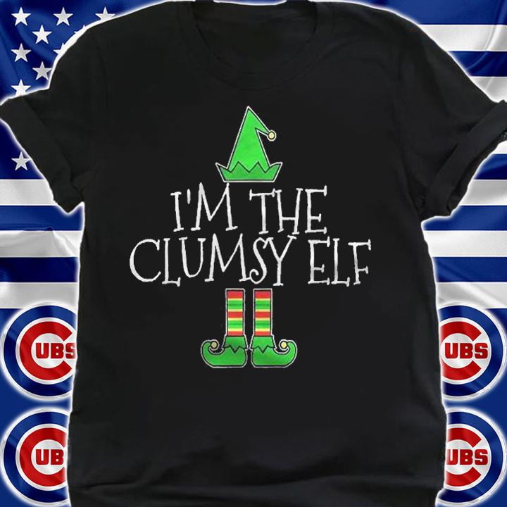 Im The Clumsy Elf Matching Family Group Christmas Shirt shirt