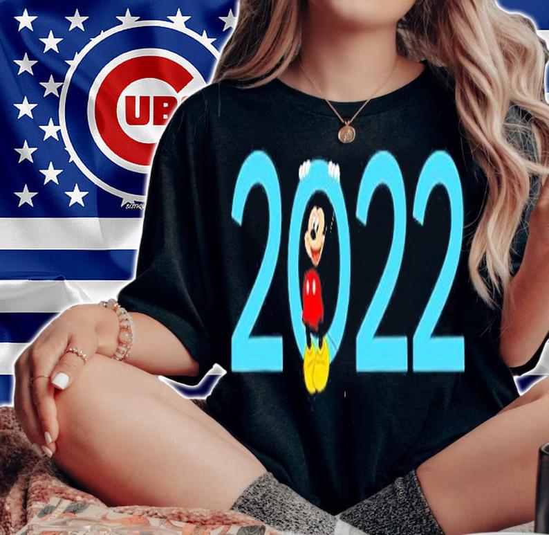 Mickey Mouse 2022 New Years Eve T-Shirt woman shirt