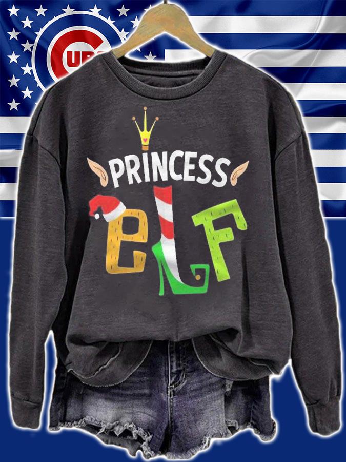 Princess Elf Elf Squad Family Christmas Matching Shirt sweatshirt